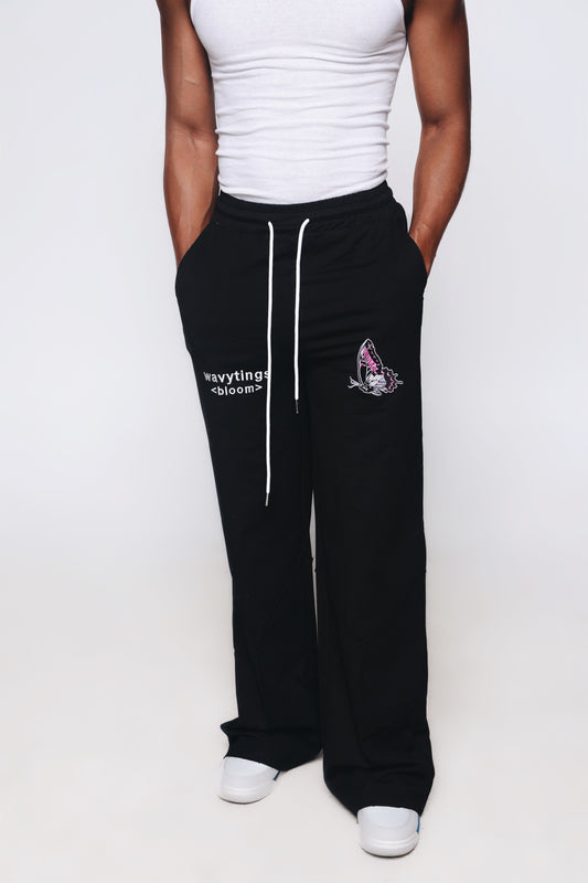 Butterfly Pants - Black